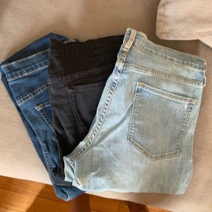 FRAME Forever Karlie Skinny Jeans 3pair TALL GIRLS